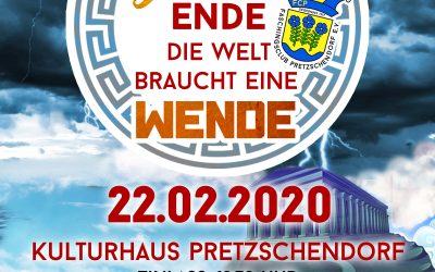 Die Götter sind am Ende, die Welt braucht eine Wende – 22.02.2020