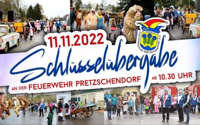 Schlüsselübergabe – 11.11.2022